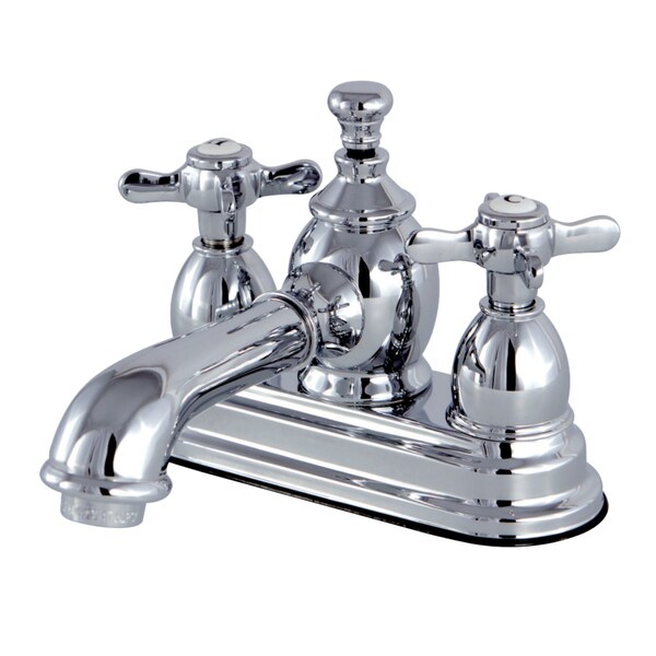 KS7001BEX 4" Centerset Bathroom Faucet, Polished Chrome